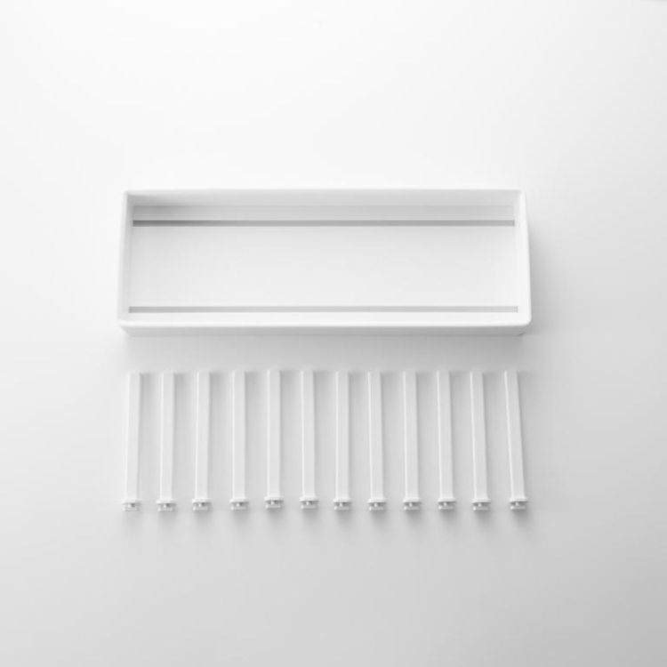 Yamazaki Deksel- en pannenhouder Tower verstelbaar (Wit) - Panache (Koksijde)