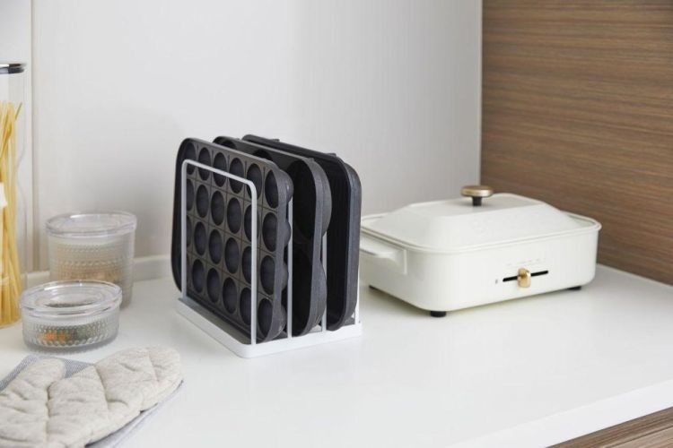 Yamazaki Support pour plateaux et planches à découper Tower (Wit) - Panache (Koksijde)