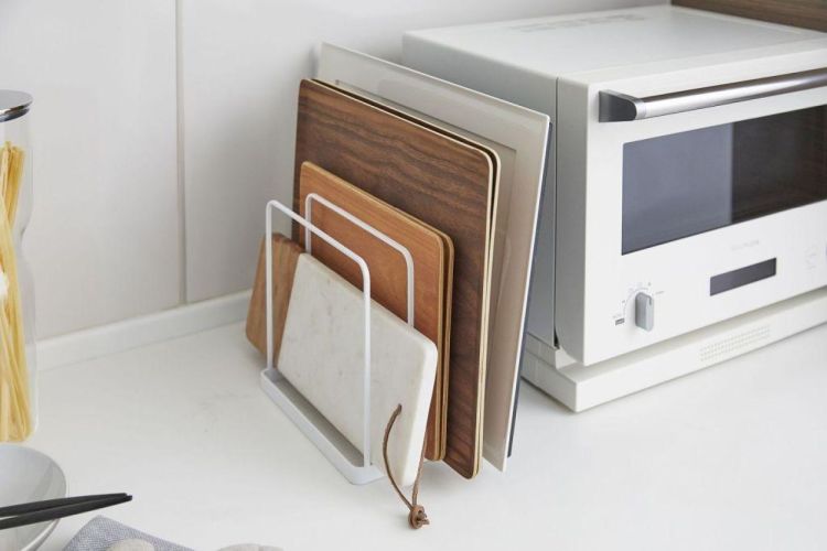 Yamazaki Support pour plateaux et planches à découper Tower (Wit) - Panache (Koksijde)