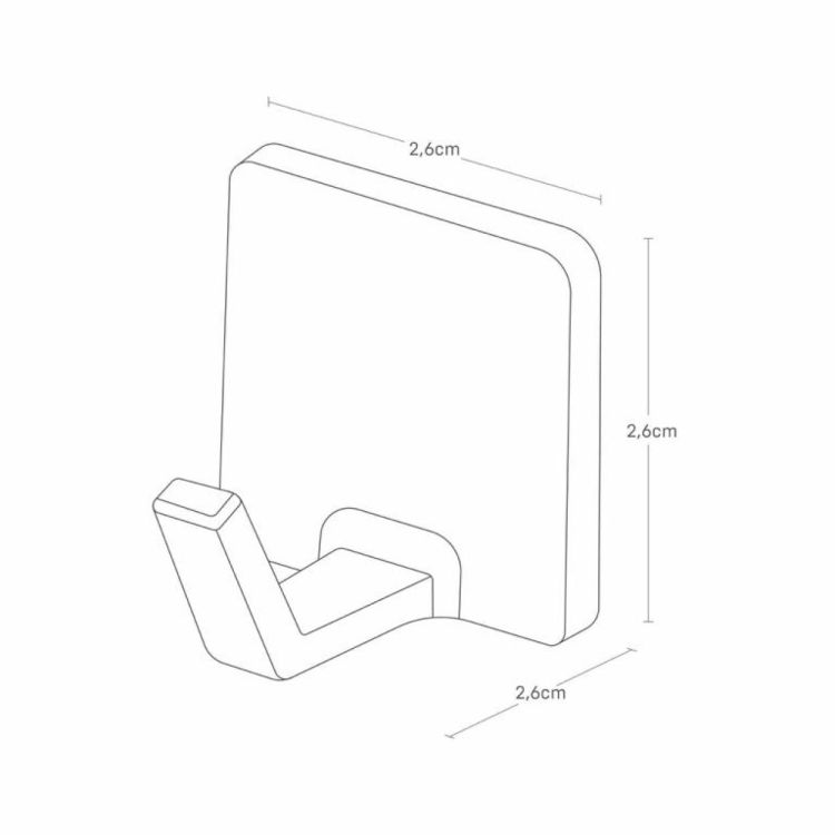 Yamazaki Haken set van 4 Film Hook Tower (Wit) - Panache (Koksijde)