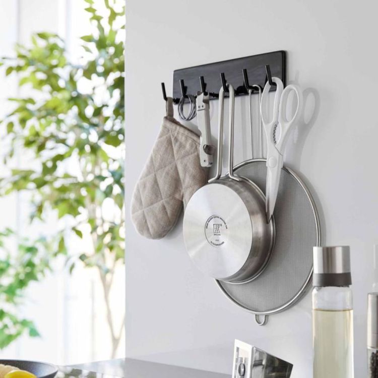 Yamazaki Keukengereedschap strip Film Hook Tower (Zwart) - Panache (Koksijde)