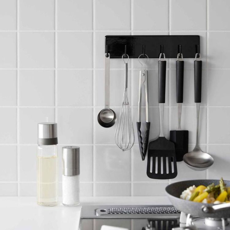 Yamazaki Keukengereedschap strip Film Hook Tower (Zwart) - Panache (Koksijde)