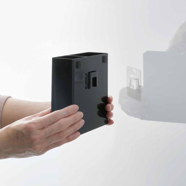 Yamazaki Keukengereedschaphouder Hook Tower (Zwart) - Panache (Koksijde)