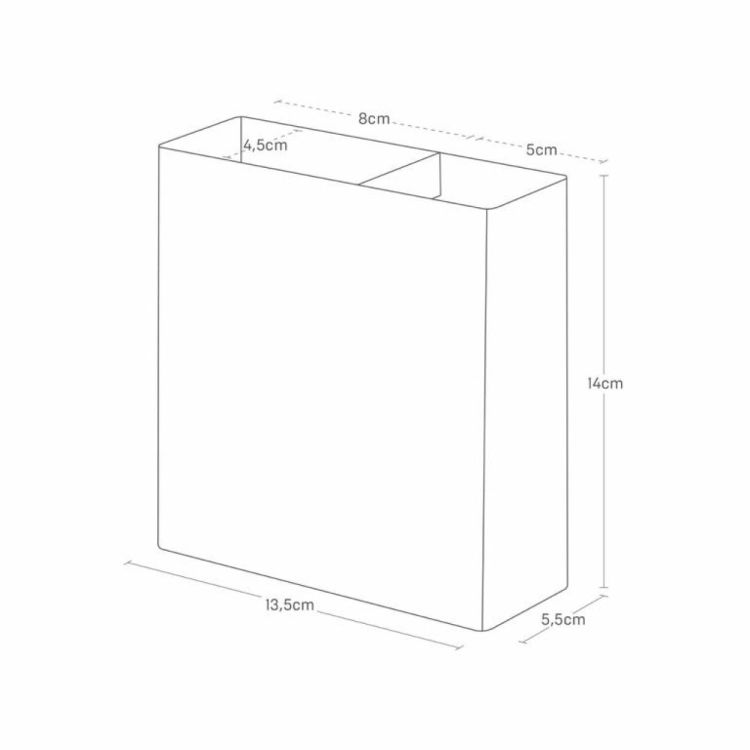 Yamazaki Keukengereedschaphouder Hook Tower (Zwart) - Panache (Koksijde)