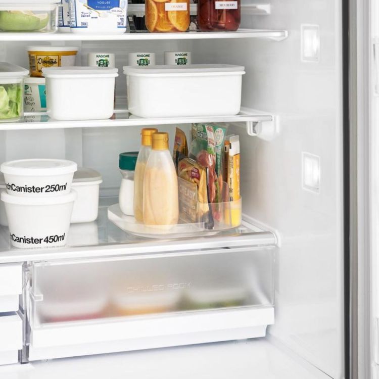 Yamazaki Opbergbakje draaibaar met vakjes smal Tower (Wit) - Panache (Koksijde)