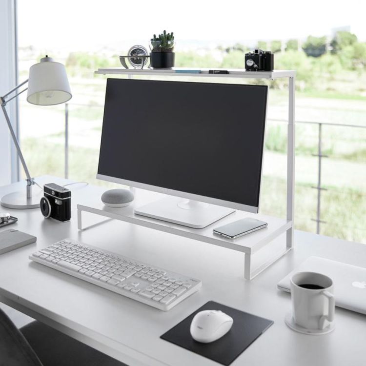 Yamazaki PC Schermstand Tower (Wit) - Panache (Koksijde)