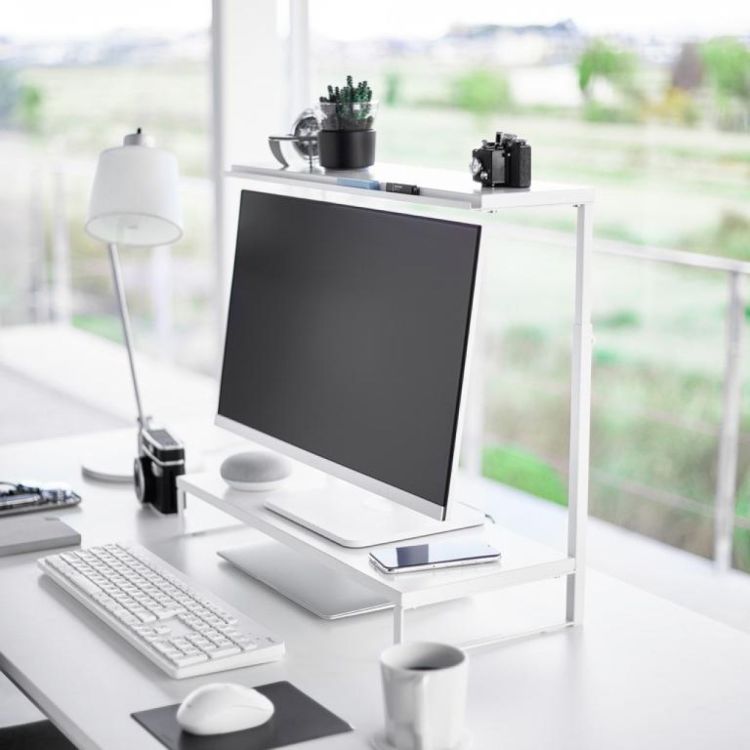 Yamazaki PC Schermstand Tower (Wit) - Panache (Koksijde)