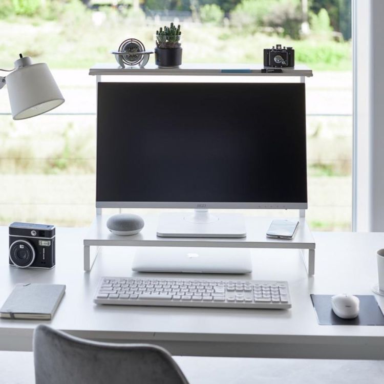 Yamazaki PC Schermstand Tower (Wit) - Panache (Koksijde)