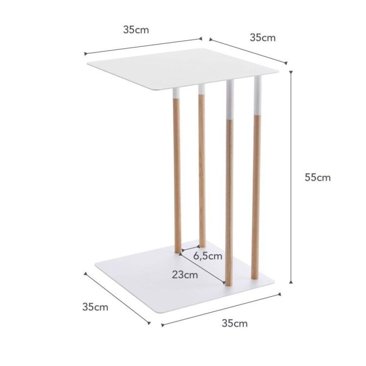 Yamazaki Side table Plain (Wit) - Panache (Koksijde)