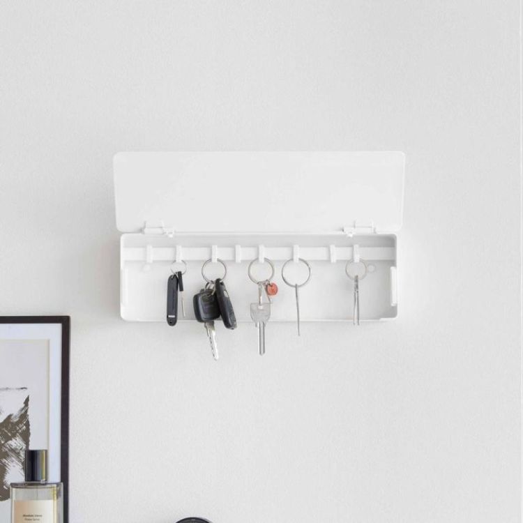 Yamazaki Sleutelkast breed Tower (Wit) - Panache (Koksijde)