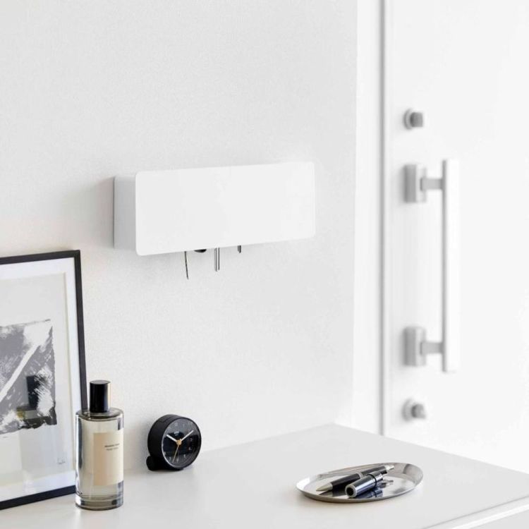 Yamazaki Sleutelkast breed Tower (Wit) - Panache (Koksijde)