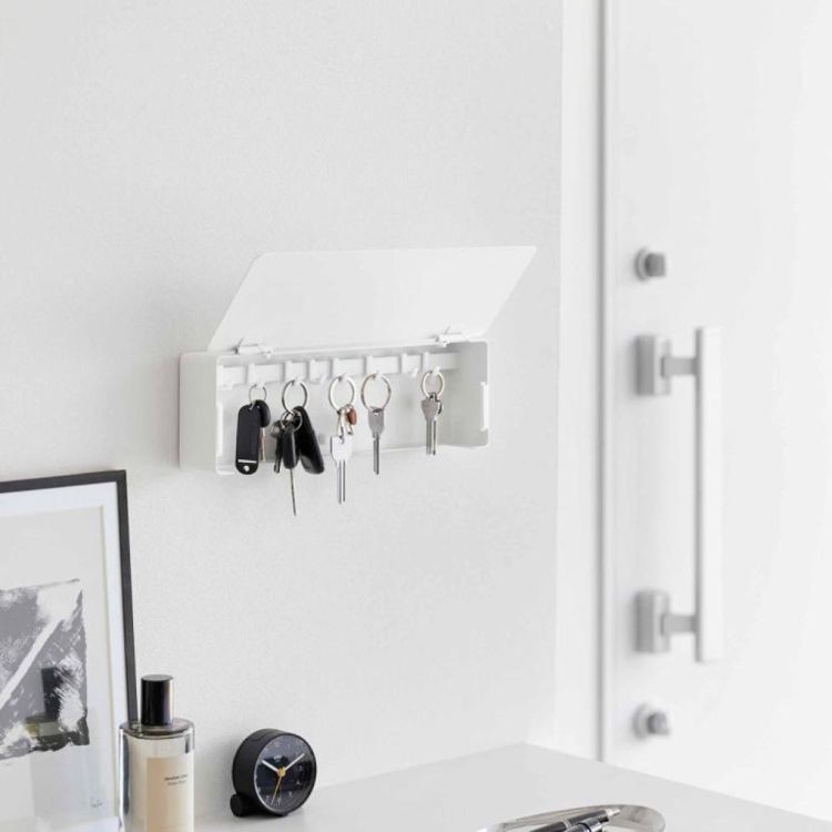 Yamazaki Sleutelkast breed Tower (Wit) - Panache (Koksijde)