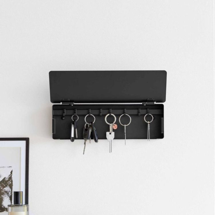 Yamazaki Sleutelkast breed Tower (Zwart) - Panache (Koksijde)