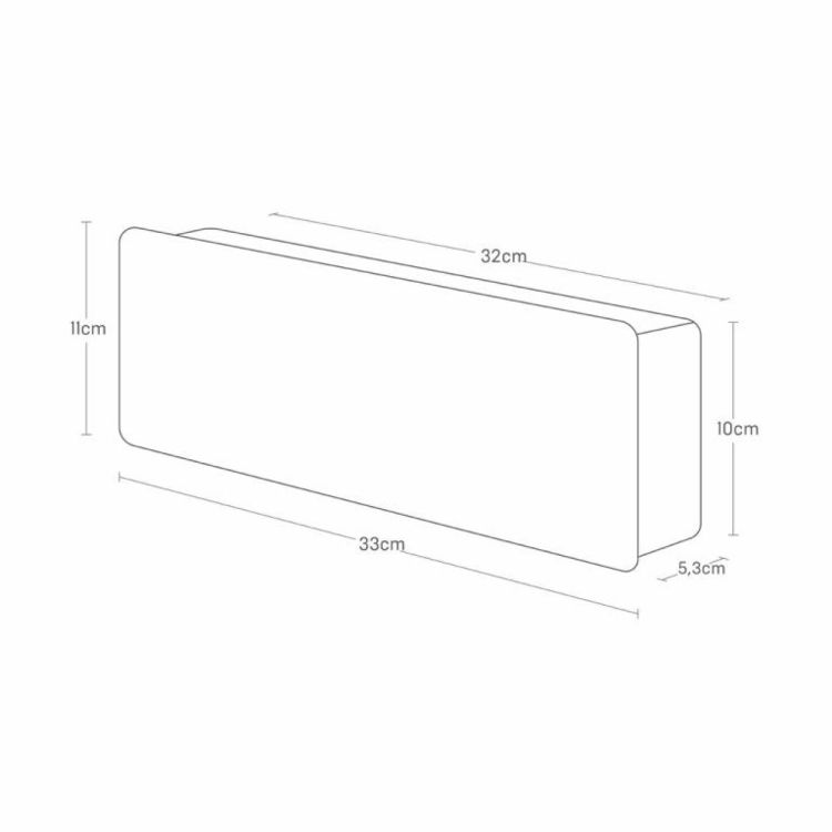 Yamazaki Sleutelkast breed Tower (Zwart) - Panache (Koksijde)