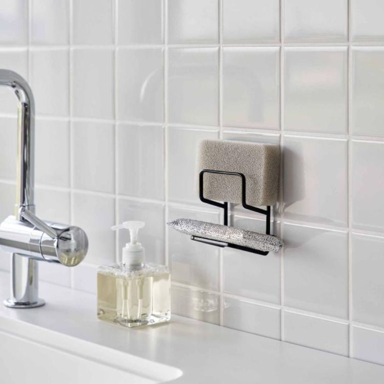 Yamazaki Sponshouder dubbel Film Hook Tower (Zwart) - Panache (Koksijde)