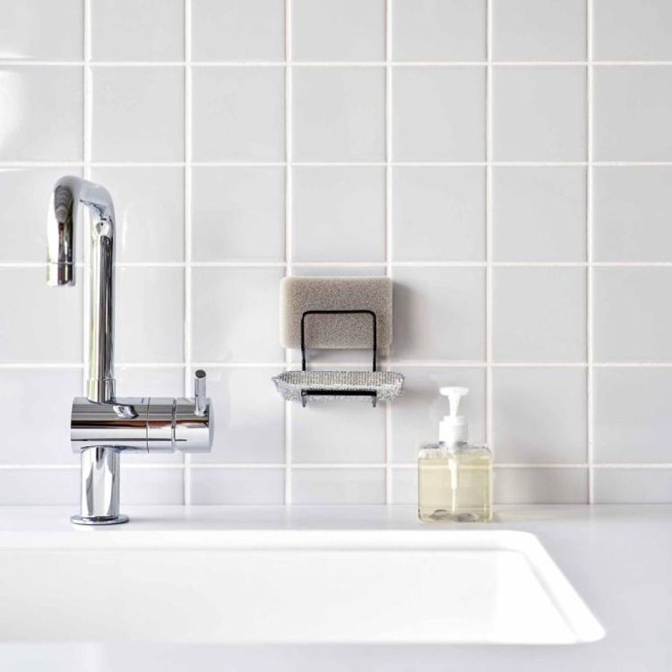 Yamazaki Sponshouder dubbel Film Hook Tower (Zwart) - Panache (Koksijde)