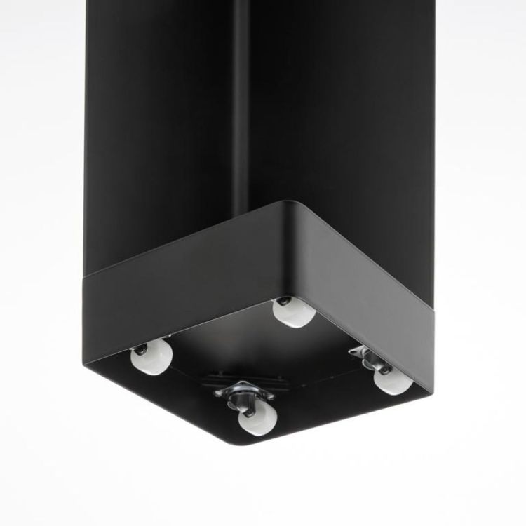 Yamazaki Porte-papier toilette Tower étroit sur roulettes (Zwart) - Panache (Koksijde)