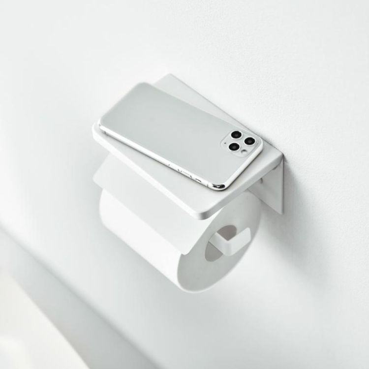 Yamazaki Toiletrolhouder Tower wandmodel (Wit) - Panache (Koksijde)