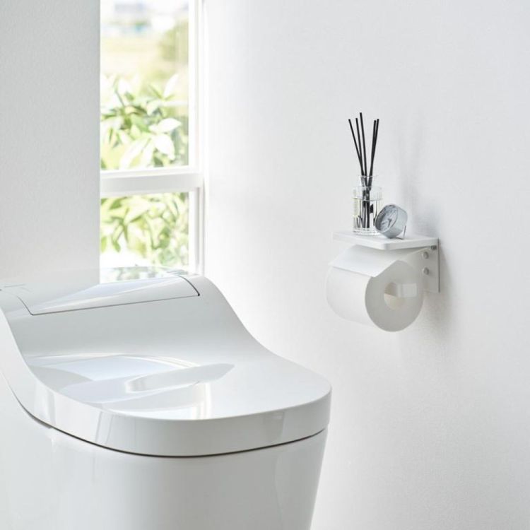 Yamazaki Toiletrolhouder Tower wandmodel (Wit) - Panache (Koksijde)