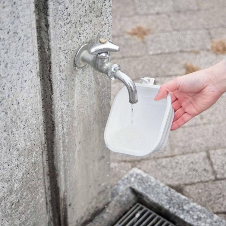 Yamazaki Voerbak huisdieren S opvouwbaar Tower (Wit) - Panache (Koksijde)