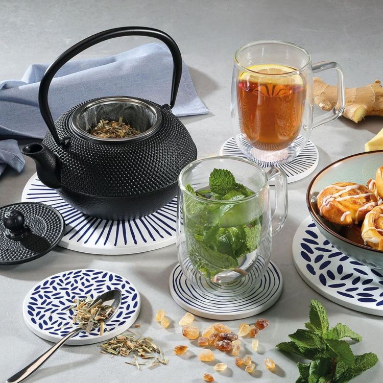 Zassenhaus Dessous de verre ‘Nordic Lines’ (Blauw) - Panache (Koksijde)