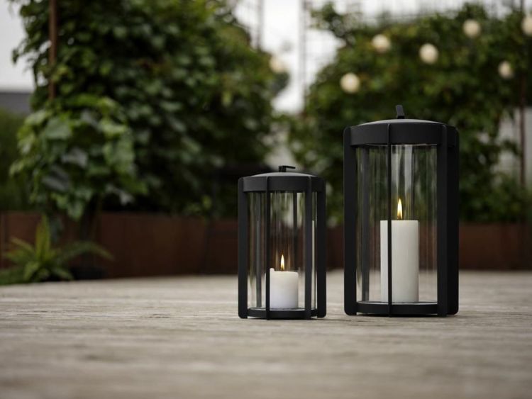 Zone Denmark Lantaarn Firefly 25cm (Black) - Panache (Koksijde)