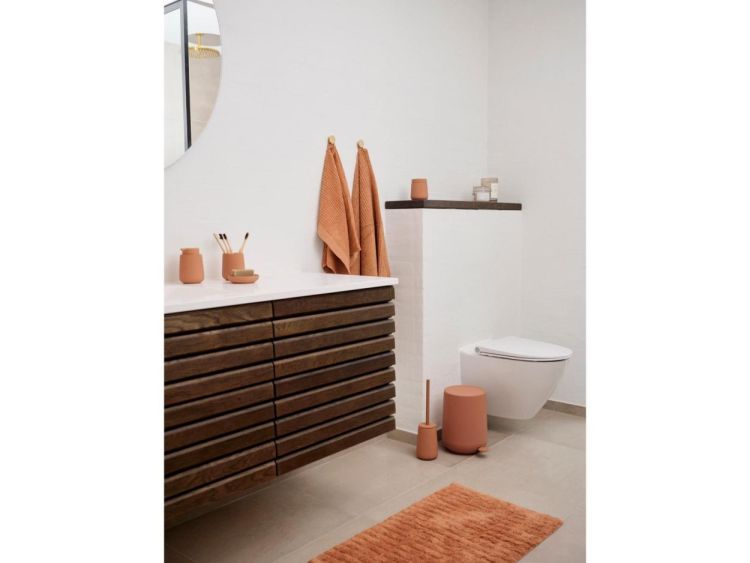 Zone Denmark Tiles Badmat antislip 50x80cm (Mandarine) - Panache (Koksijde)