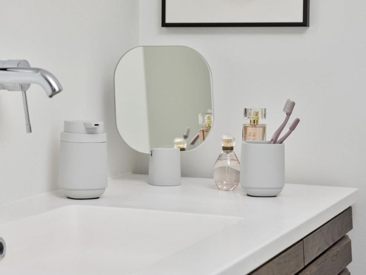 Zone Denmark Time tafelspiegel (Soft Grey) - Panache (Koksijde)