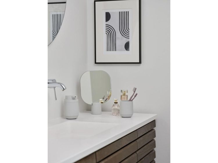 Zone Denmark Time tafelspiegel (Soft Grey) - Panache (Koksijde)