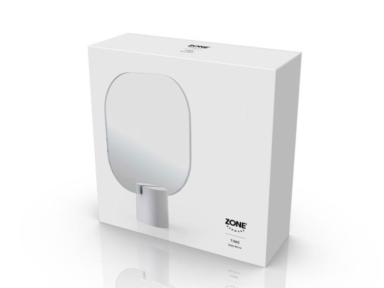 Zone Denmark Time tafelspiegel (Soft Grey) - Panache (Koksijde)