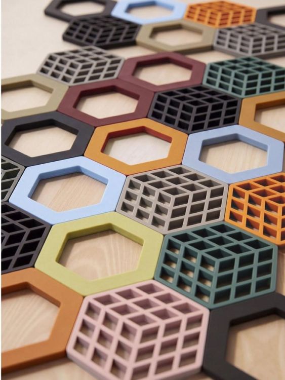 Zone Denmark Trivet Cube (Orange) - Panache (Koksijde)