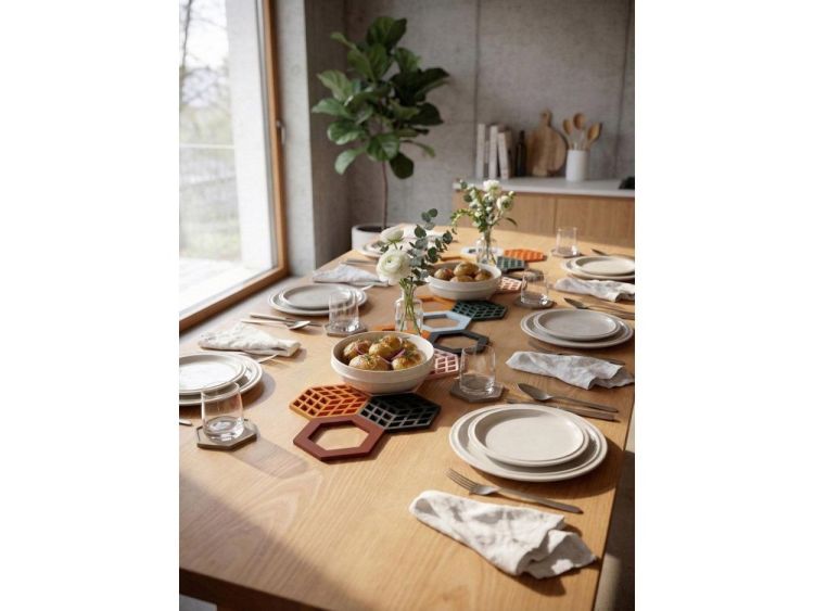 Zone Denmark Trivet Cube (Orange) - Panache (Koksijde)