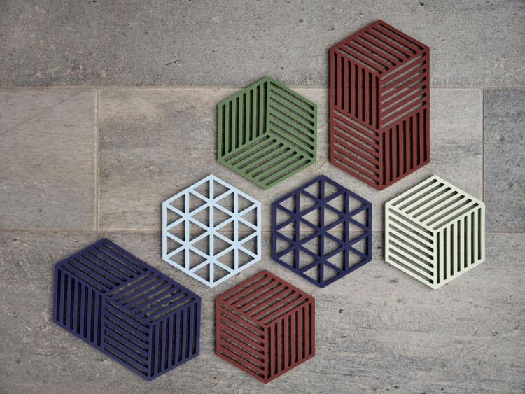 Zone Denmark Trivet Hexagon 24cm (Midnight) - Panache (Koksijde)