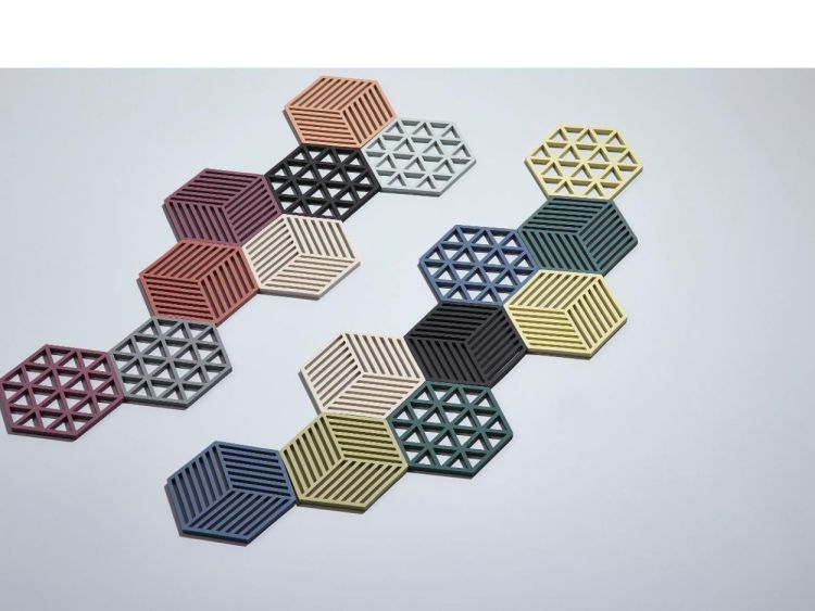 Zone Denmark Trivet Triangles (Denim) - Panache (Koksijde)