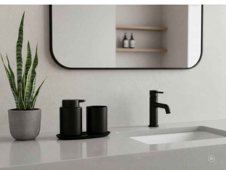 Zone Denmark Ume badkamer 3-delige set (Black) - Panache (Koksijde)