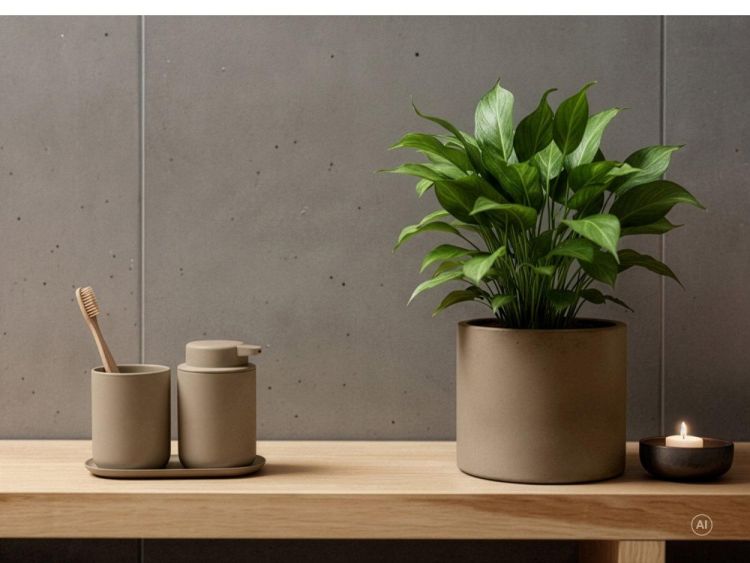 Zone Denmark Ume badkamer 3-delige set (Taupe) - Panache (Koksijde)