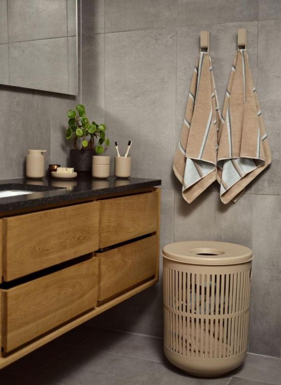 Zone Denmark Panier à linge Ume 54 cm – Zone Denmark (Camel) - Panache (Koksijde)