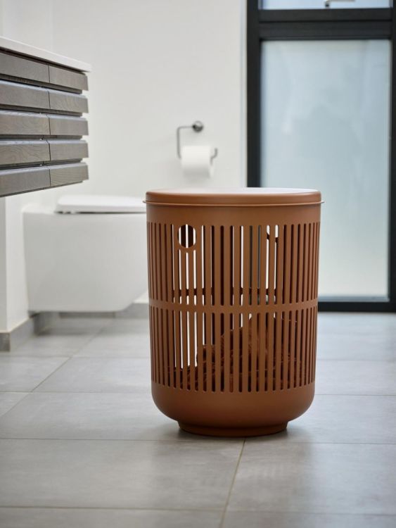 Zone Denmark Ume Linnenmand 54cm (Terracotta) - Panache (Koksijde)