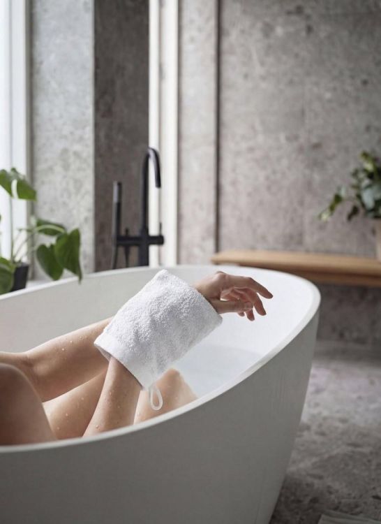 Zone Denmark Washandje Sauna 21x15,5cm (White) - Panache (Koksijde)
