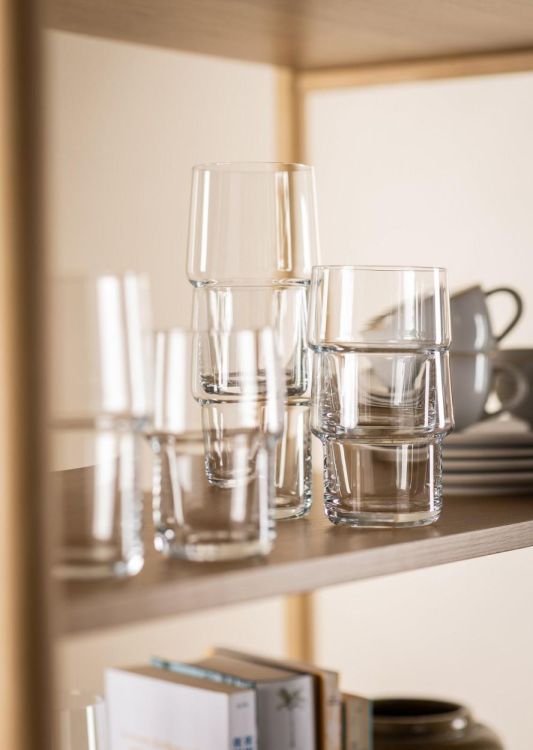 Zwiesel Glas 2 verres empilables Click 350ml (Transparant) - Panache (Koksijde)