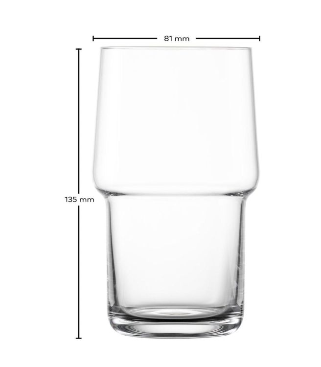 Zwiesel Glas 2 verres empilables Click 470 ml (Transparant) - Panache (Koksijde)