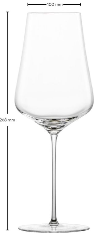 Zwiesel Glas 2 DUO Hybrid Bordeaux glazen (Transparant) - Panache (Koksijde)