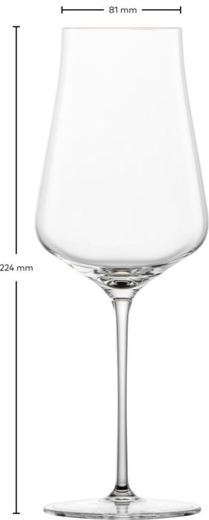 Zwiesel Glas 2 DUO Hybrid Witte wijnglazen (Transparant) - Panache (Koksijde)