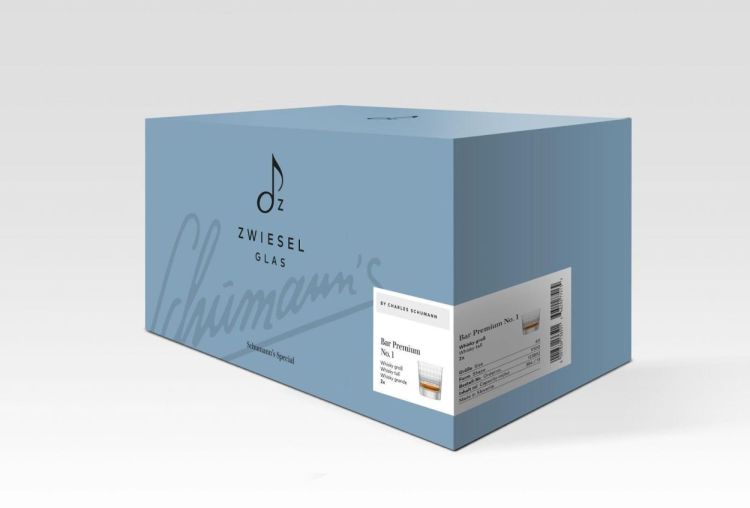 Zwiesel Glas 2 Whiskyglazen groot n°1 Bar premium (Transparant) - Panache (Koksijde)