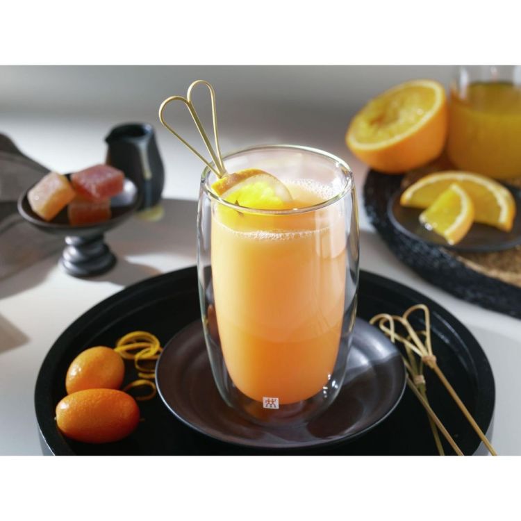 Zwilling 2 verres double paroi de 350 ml (Transparant) - Panache (Koksijde)