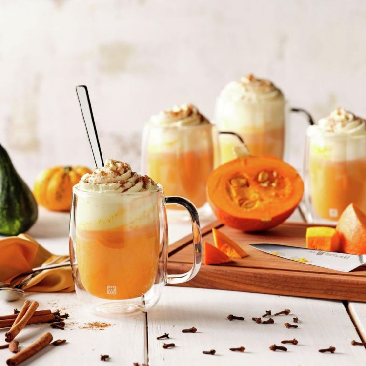 Zwilling 2 dubbelwandige glazen met oor 355ml - Koffieglazen (Transparant) - Panache (Koksijde)