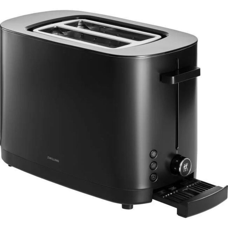 Zwilling Enfinigy Broodrooster 2/2 met broodjeswarmer (Black) - Panache (Koksijde)