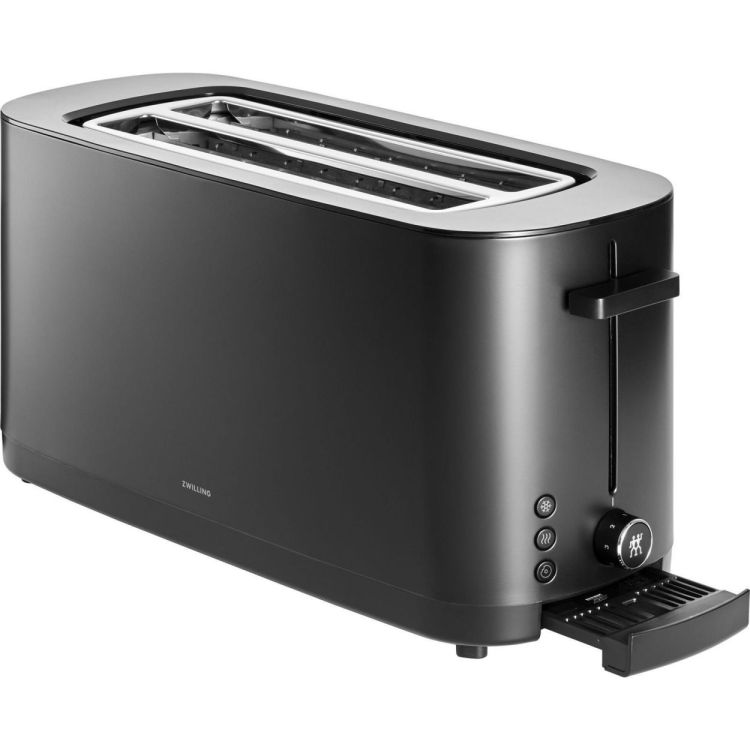 Zwilling Enfinigy Broodrooster 2/4 met broodjeswarmer (Black) - Panache (Koksijde)