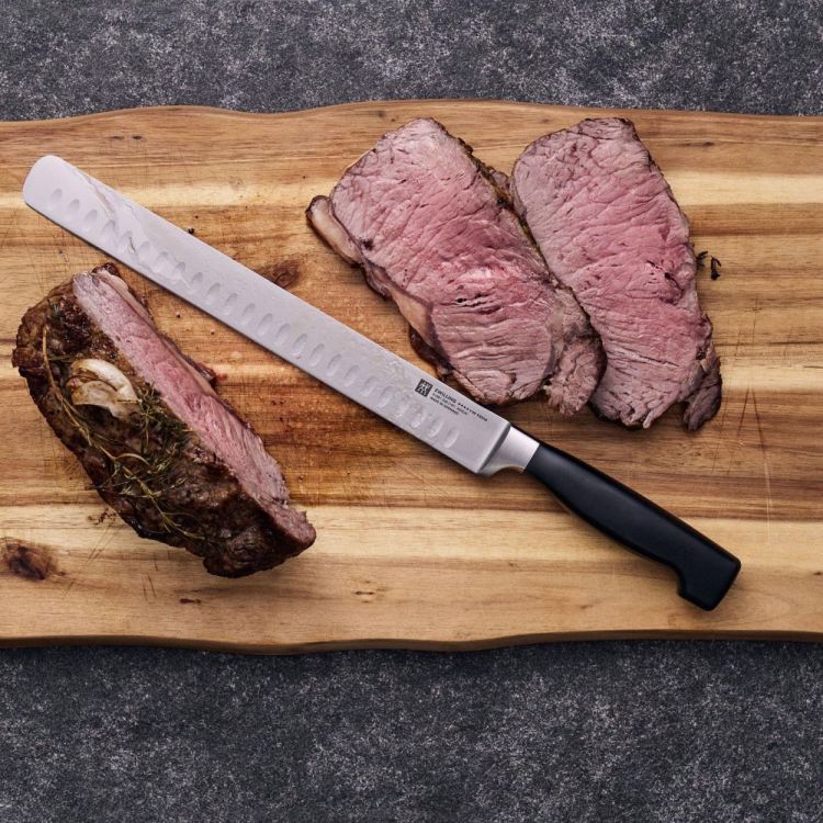 Zwilling Four Star Hammes Jamonero kuiltjes 26cm (Inox) - Panache (Koksijde)