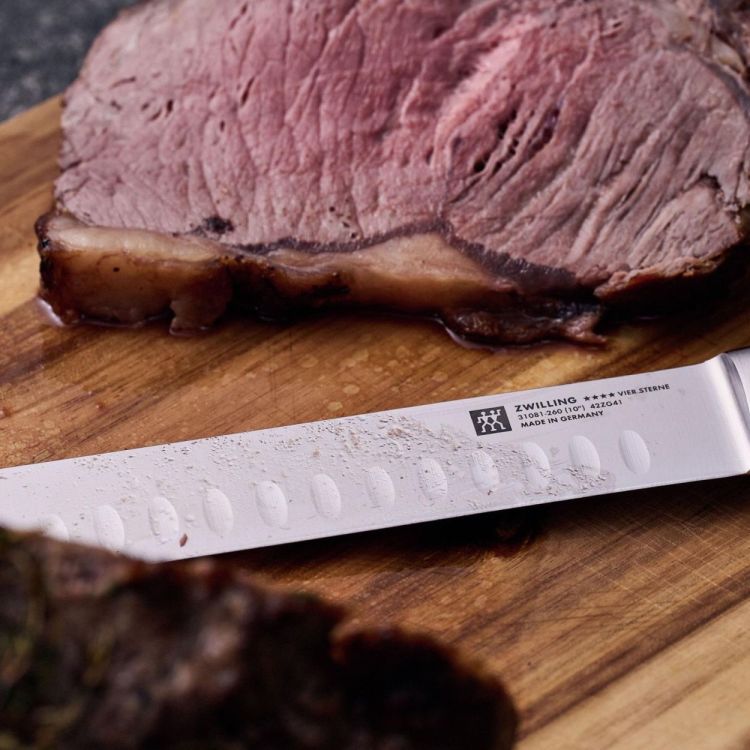 Zwilling Four Star Hammes Jamonero kuiltjes 26cm (Inox) - Panache (Koksijde)